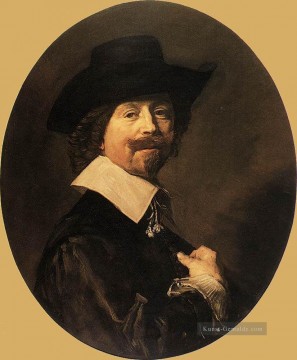  gold - Porträt eines Mannes 1644 Niederlande Goldene Zeitalter Frans Hals